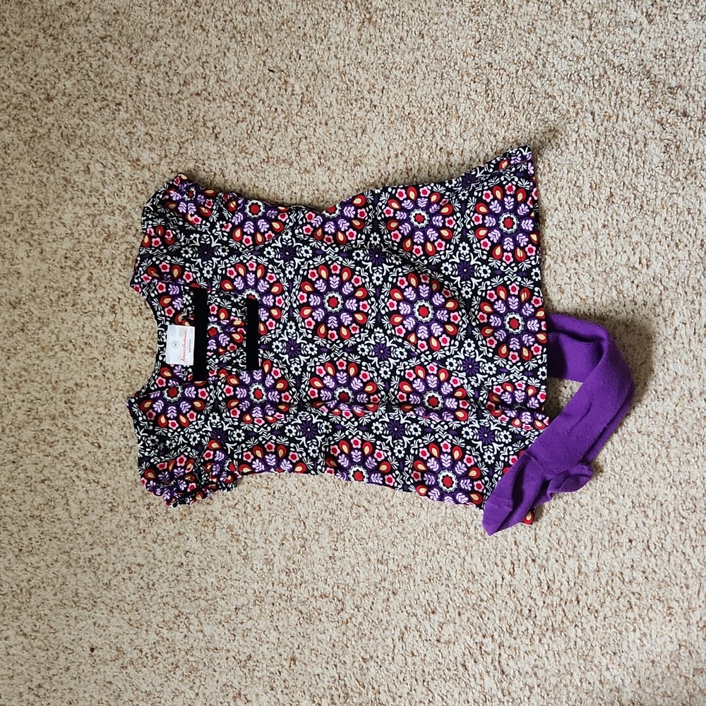 Hanna Andersson dress and tights